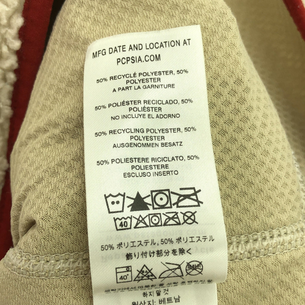 Patagonia / パタゴニア | 2019AW | 23074FA19 CLASSIC RETRO-X JACK フリース ジャケット | XS | クリーム / レッド | レディース