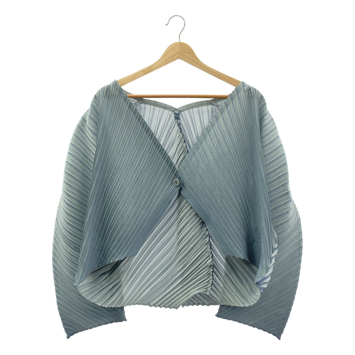 PLEATS PLEASE ISSEY MIYAKE / プリーツプリーズイッセイミヤケ | 2018SS | プリーツ ラウンドスリーブ カーディガン | 3 | レディース