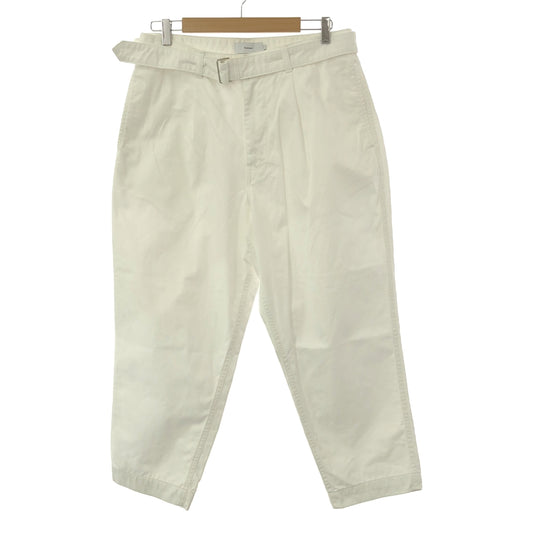 Graphpaper / グラフペーパー | Military Cloth Belteed Pants / ミリタリー ベルテッド パンツ | 1 | メンズ