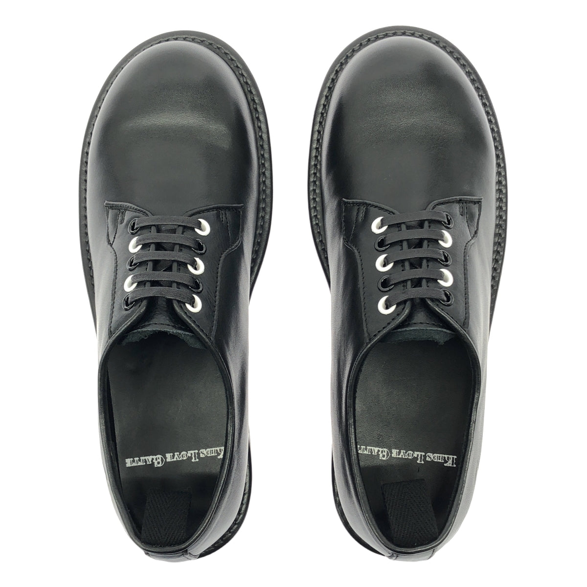 [狀況良好] 孩子喜歡 GAITE | WALT 獨家翼尖皮鞋 | UK7 |黑色 |男士