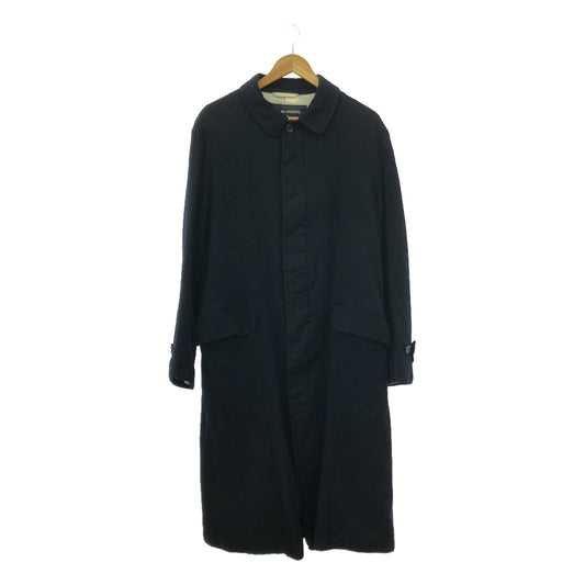 COMME des GARCONS HOMME | 2019AW | Wool shrunken baldachin coat | M | Navy | Men's