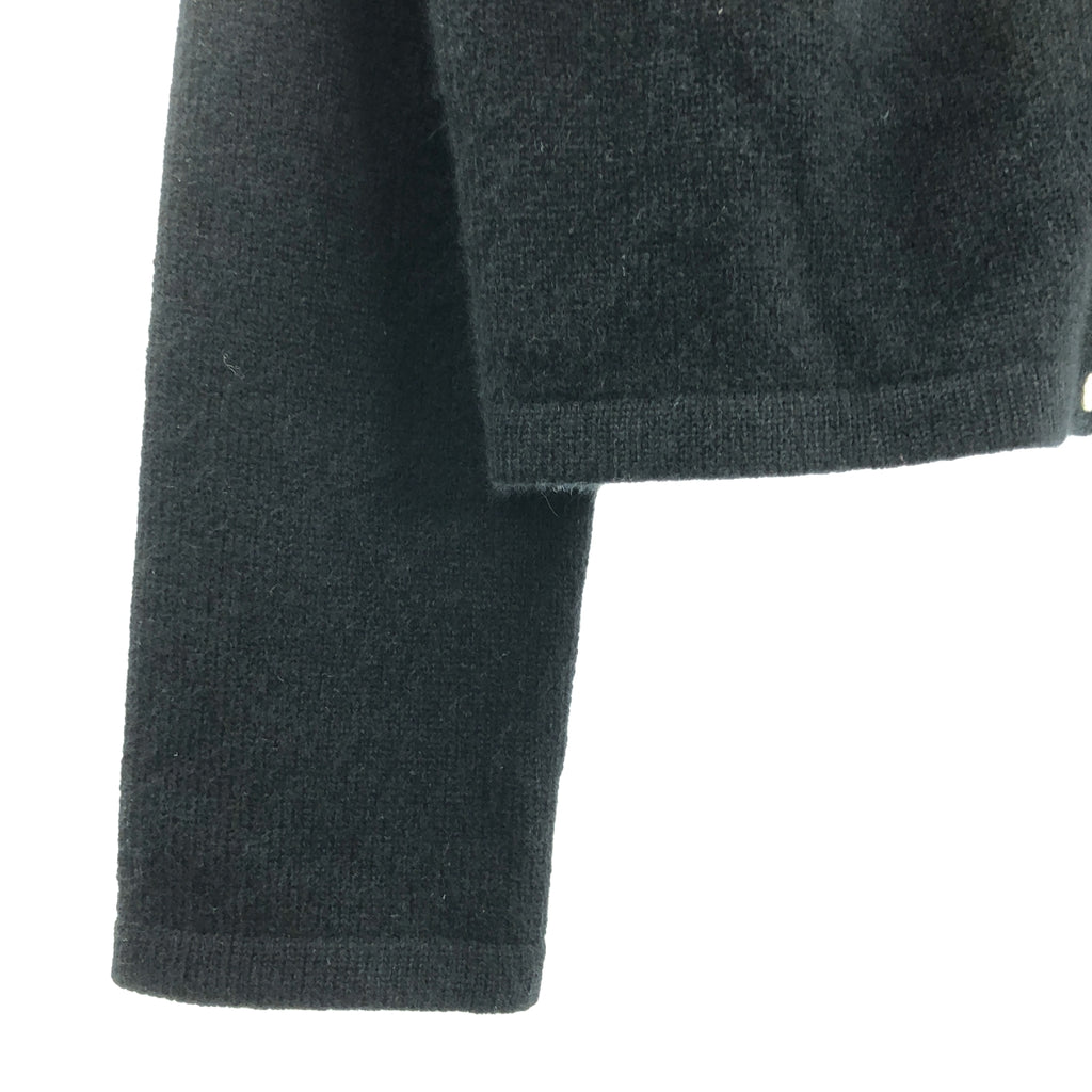 Agnes b. / アニエスベー | カシミヤ スナップボタン クルーネック カーディガン | 1 | レディース