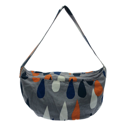 marimekko / マリメッコ | 総柄 キャンバス ショルダーバッグ |