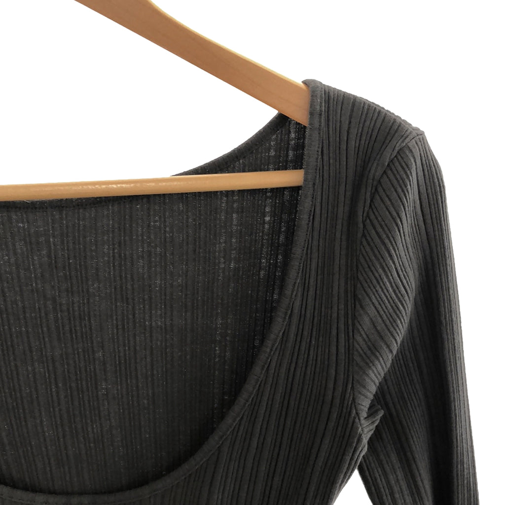 斯洛貝耶納 | 2023SS |隨機毛巾布健康套頭衫 | F |灰色 |女性的