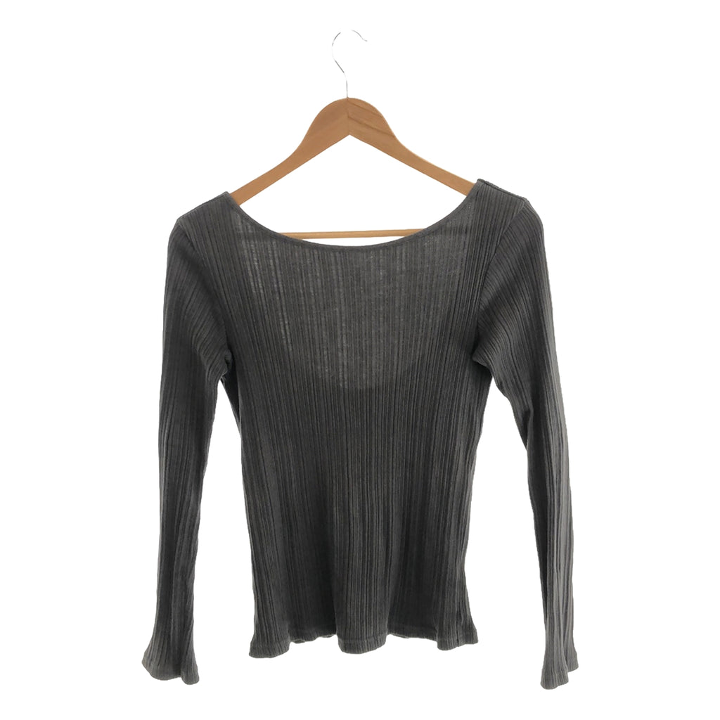 斯洛貝耶納 | 2023SS |隨機毛巾布健康套頭衫 | F |灰色 |女性的