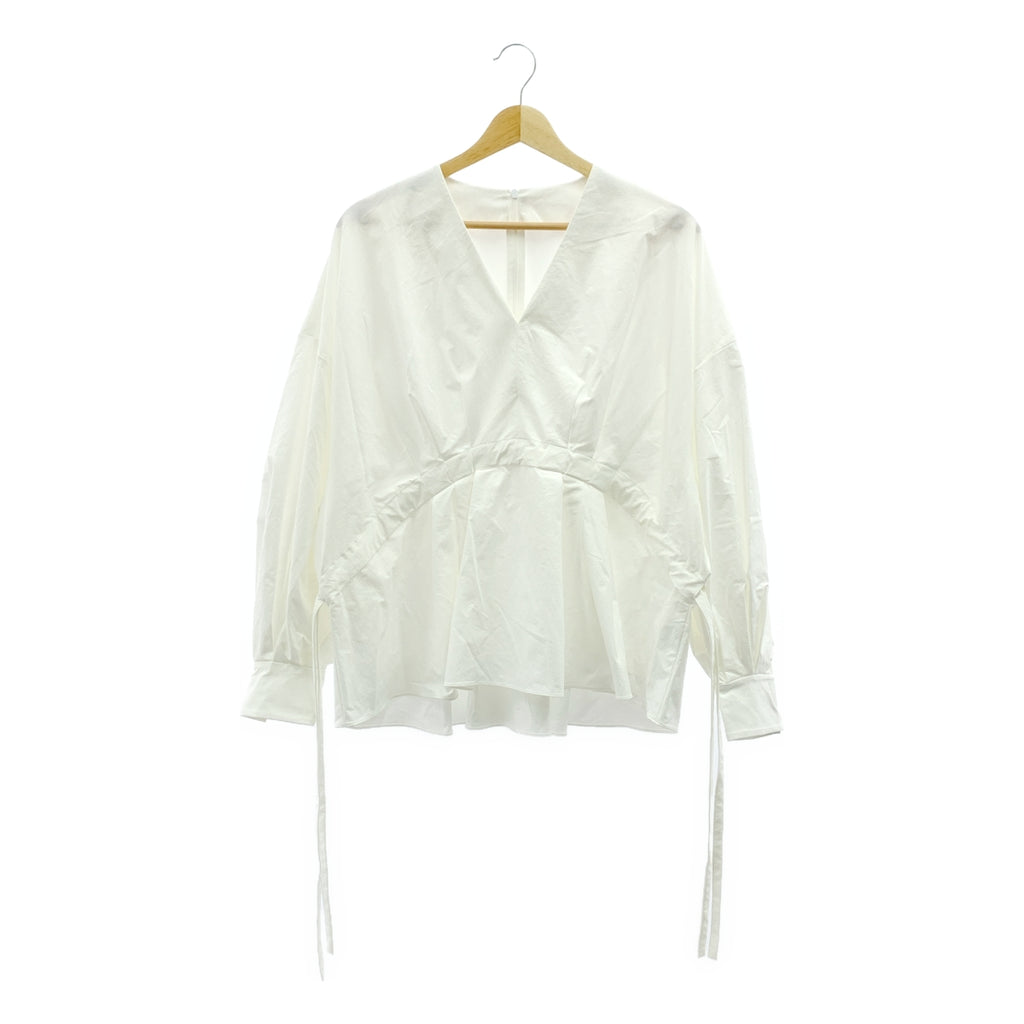 LE PHIL / 루필 | 나일론 스트레치 브로드 볼륨 셔츠 블라우스 | F | 여성