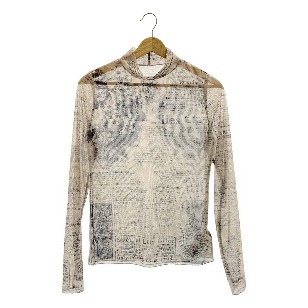 AMERI / アメリ | PICTURE BOOK TATTOO TOP タトゥー柄 メッシュトップス | F | レディース