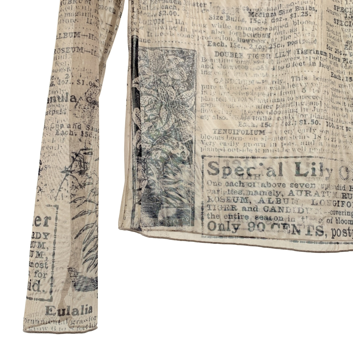 AMERI / アメリ | PICTURE BOOK TATTOO TOP タトゥー柄 メッシュトップス | F | レディース