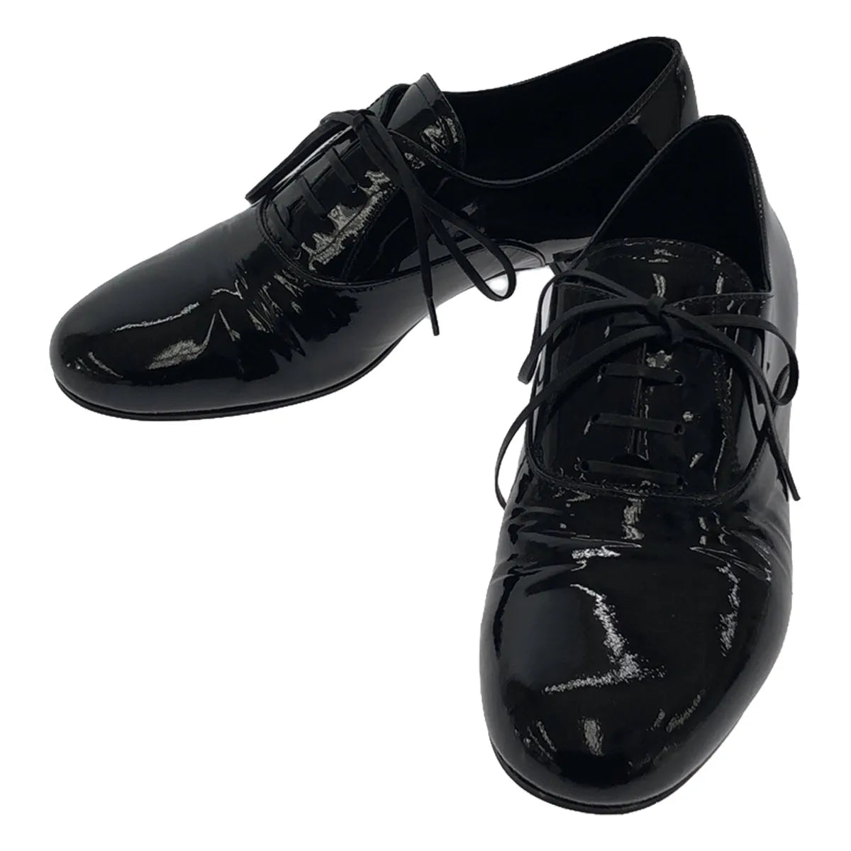 PRADA / プラダ | エナメルレザー レースアップシューズ | 34 1/2 PRADA / プラダ | エナメルレザー レースアップシューズ | 34 1/2