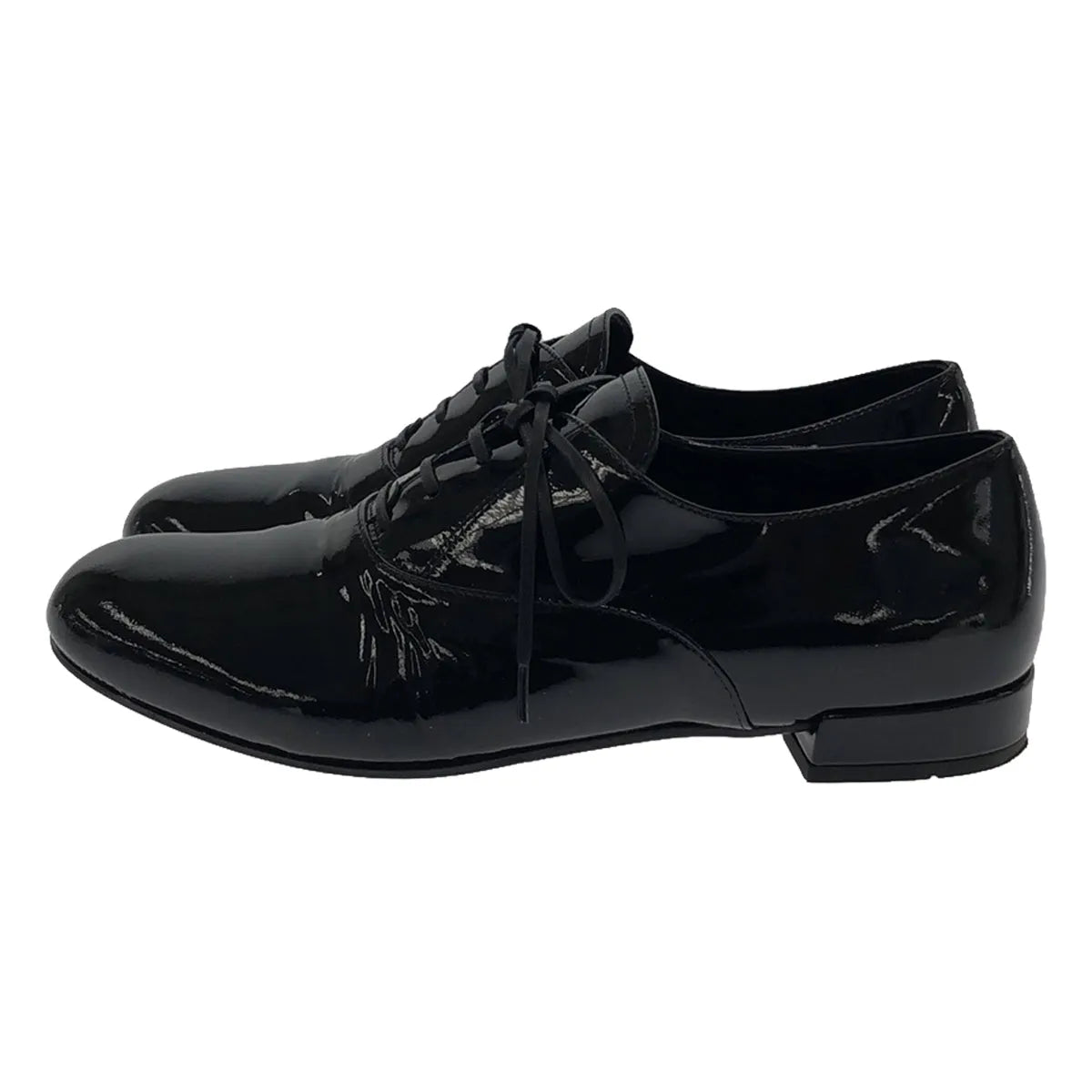 PRADA / プラダ | エナメルレザー レースアップシューズ | 34 1/2 PRADA / プラダ | エナメルレザー レースアップシューズ | 34 1/2