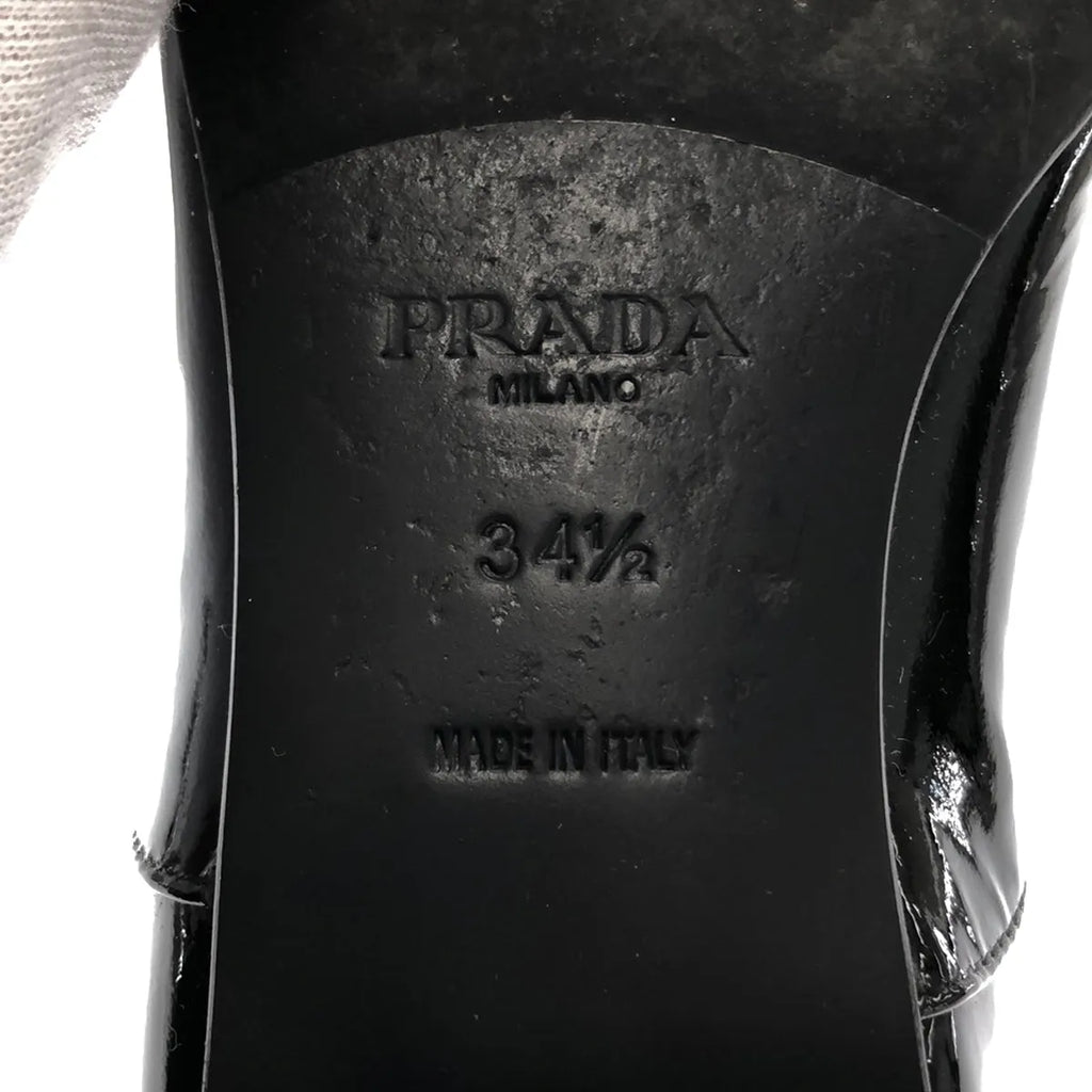 PRADA / プラダ | エナメルレザー レースアップシューズ | 34 1/2 PRADA / プラダ | エナメルレザー レースアップシューズ | 34 1/2