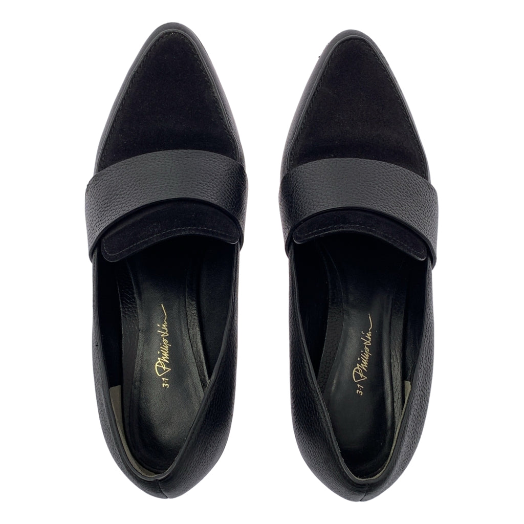 3.1 Phillip Lim / 쓰리원 필립 림 | 가죽 스웨이드 전환 힐 로퍼 | 38 |