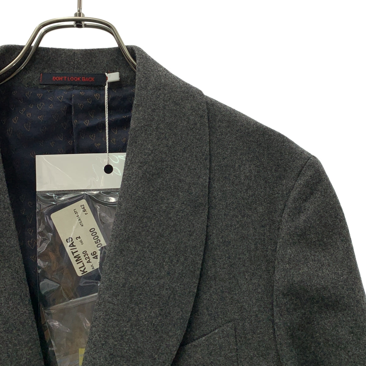 【美品】  THE GIGI / ザ・ジジ | セットアップ スーツ / KLIMT ウール フランネル ショールカラー 2B テーラードジャケット / スラックス | 46 | グレー | メンズ