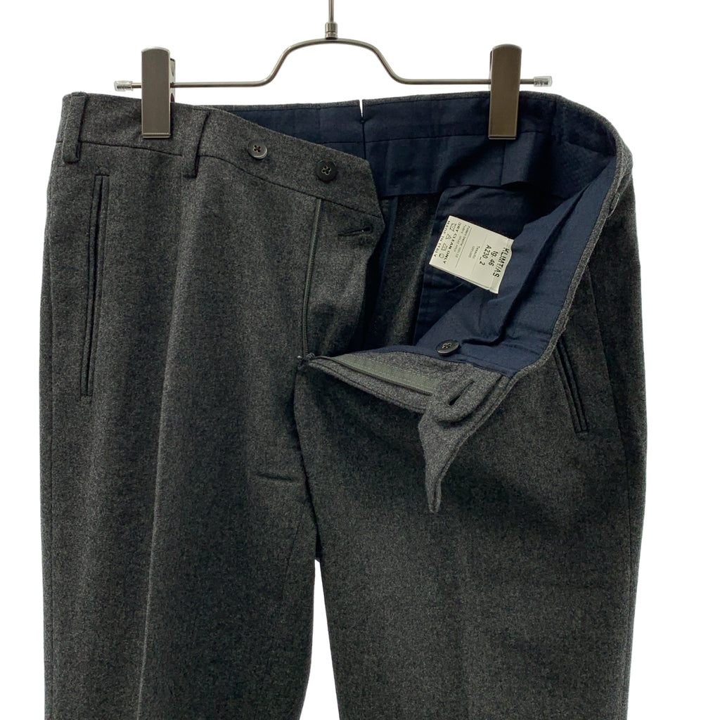 【美品】  THE GIGI / ザ・ジジ | セットアップ スーツ / KLIMT ウール フランネル ショールカラー 2B テーラードジャケット / スラックス | 46 | グレー | メンズ