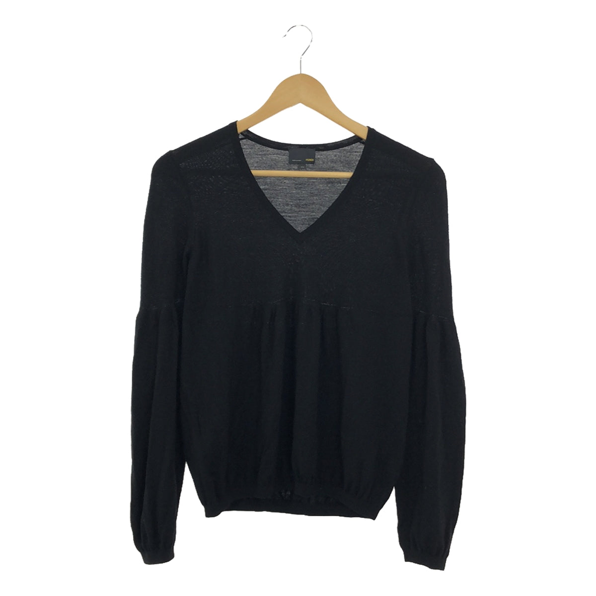 FENDI | Wool knit pullover | 40 | Black | Women's