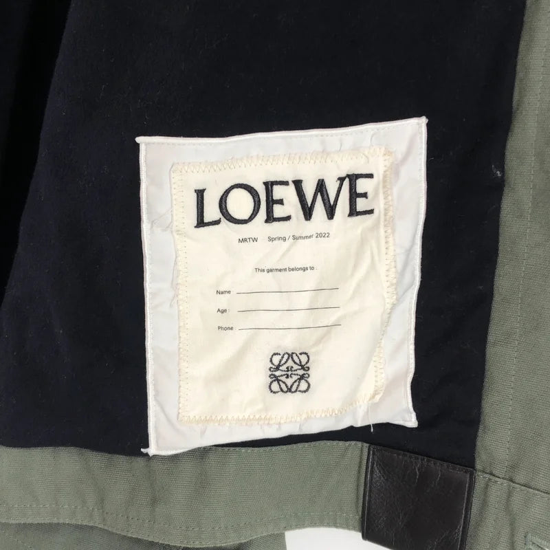 LOEWE / ロエベ | シャーリングカラー ジャケット | 50 | メンズ