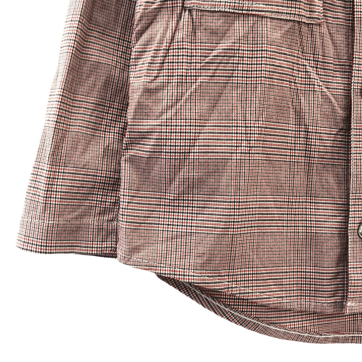 【美品】  sulvam / サルバム | 2024SS | グレンチェック アウトポケット シャツ | S | マルチカラー | メンズ