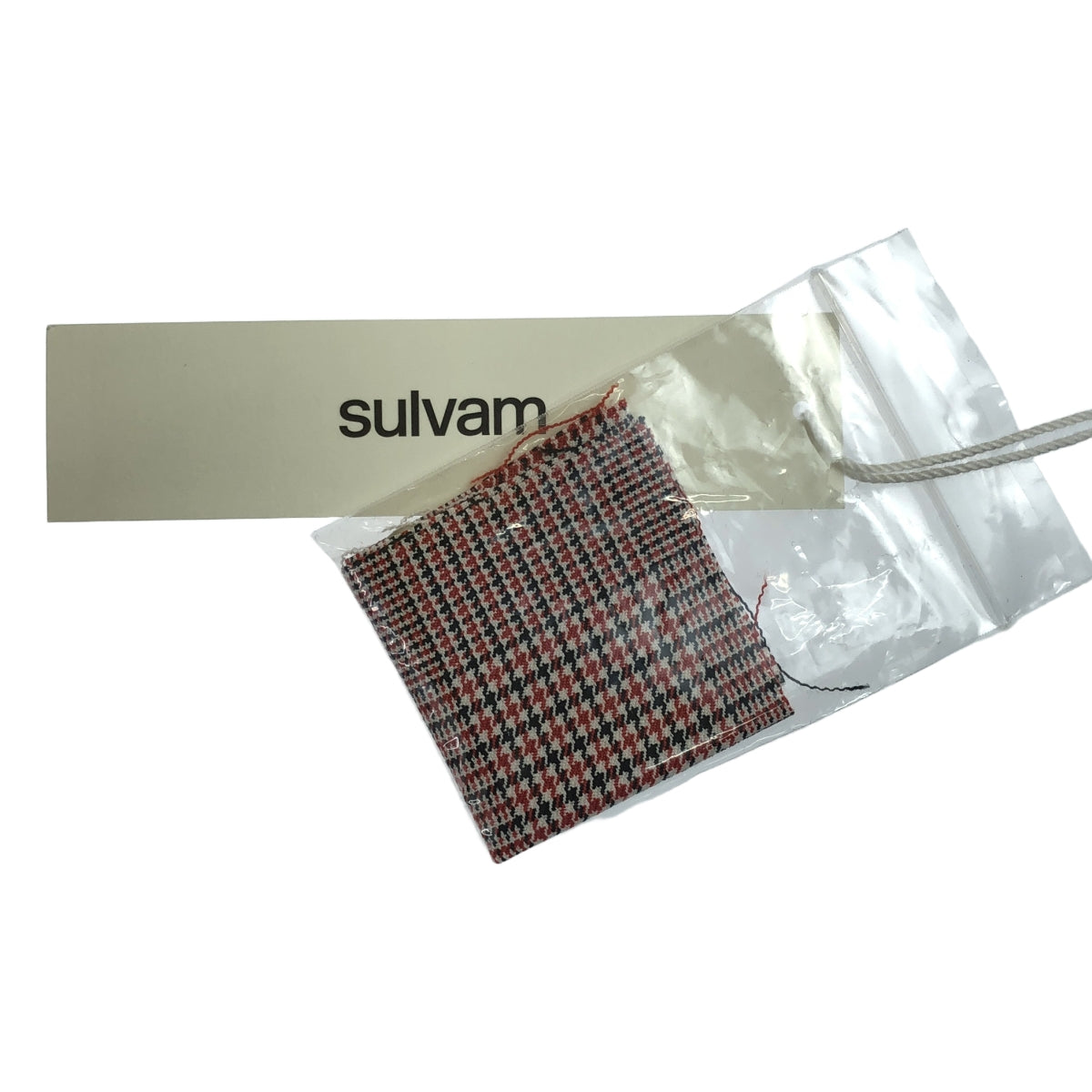 [品相良好] sulvam | 2024SS | Glen Check Out 口袋襯衫 | S |多色 |男士