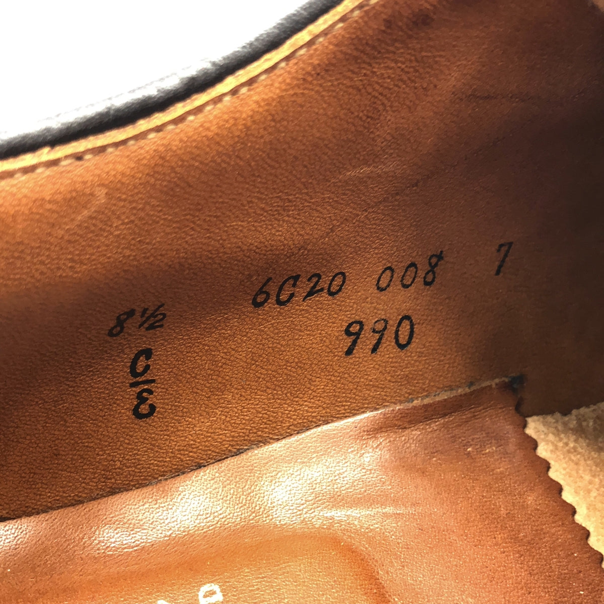 ALDEN / オールデン | 990 コードバン 外羽根 プレーントゥシューズ シューツリー付き | 8 1/2 | バーガンディ | メンズ