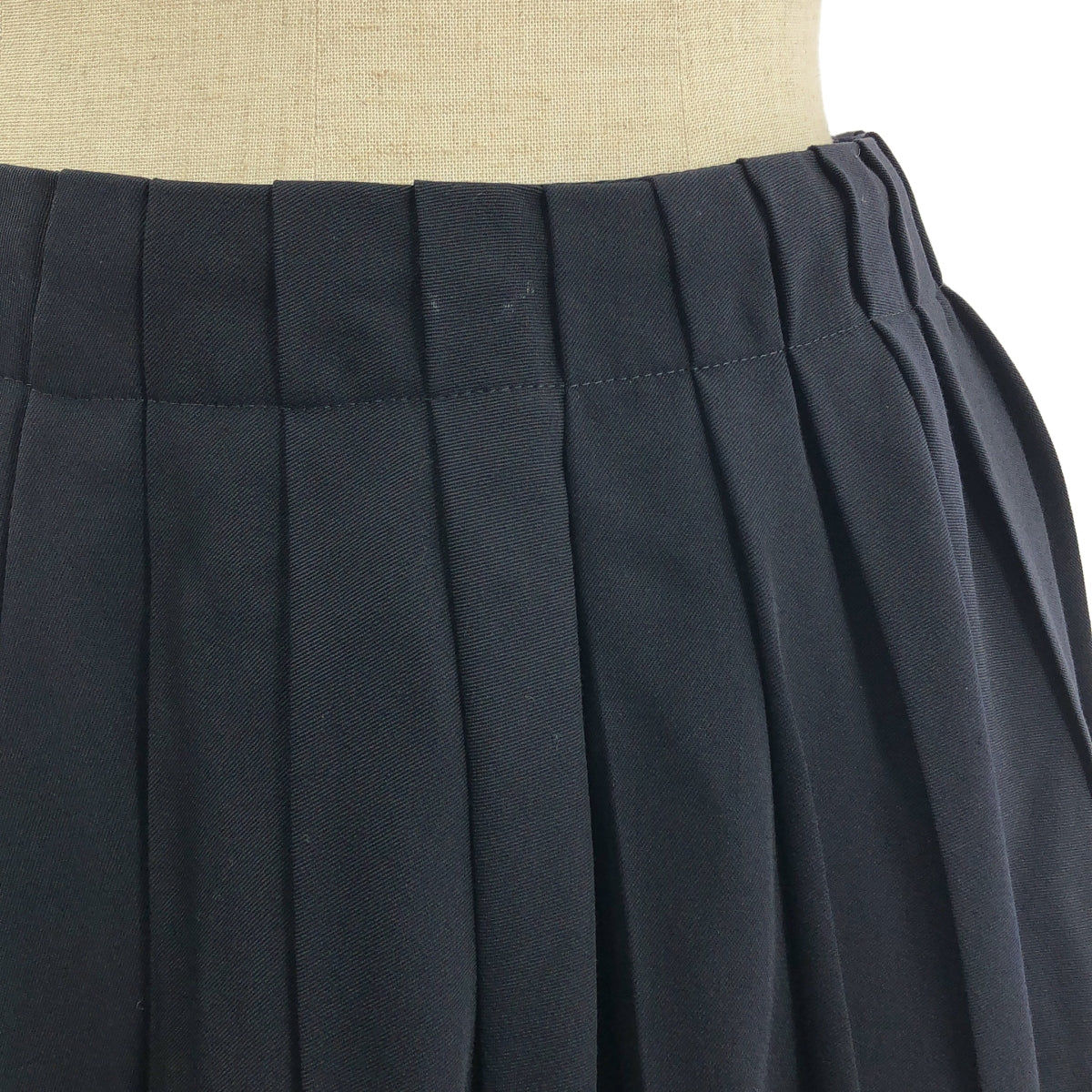 【미품】 Yohji Yamamoto FEMME / 요우지야마모토팜 | 2002AW | 드로스트링 플리츠 볼륨 랩 감기 스커트 |