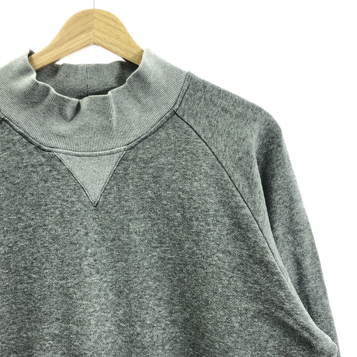FIT MIHARAYASUHIRO / フィットミハラヤスヒロ | High-neck Sweat Pull-over ハイネック プルオーバー スウェット | 50 | グレー | メンズ