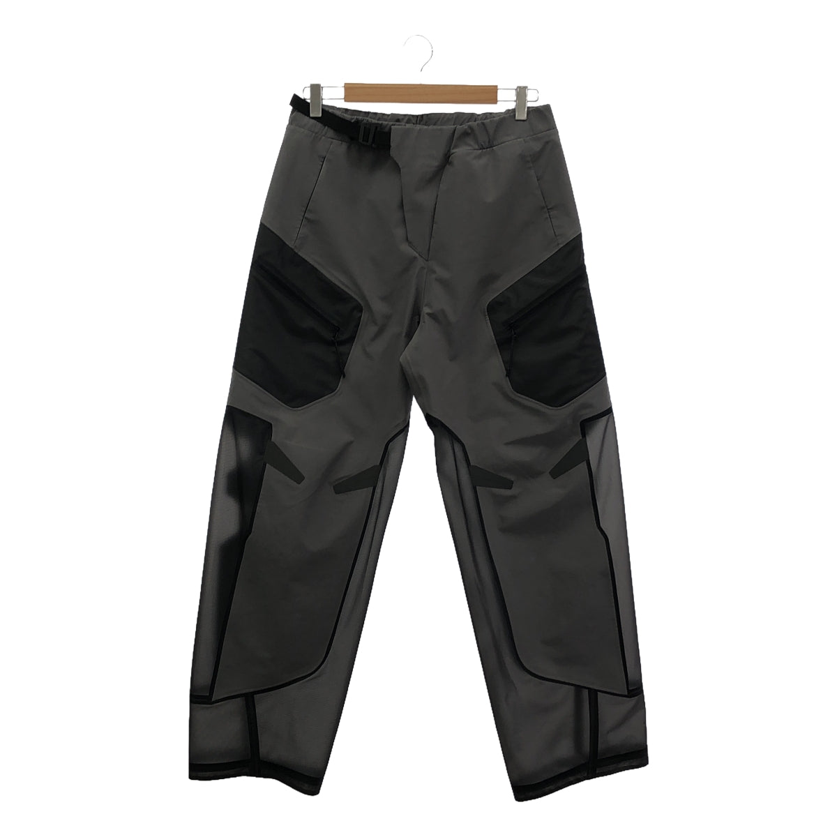 【美品】  J.L-A.L / ジェイラル | Constructivism Pants / コンストラクティビズム パンツ | M | black / gray | メンズ