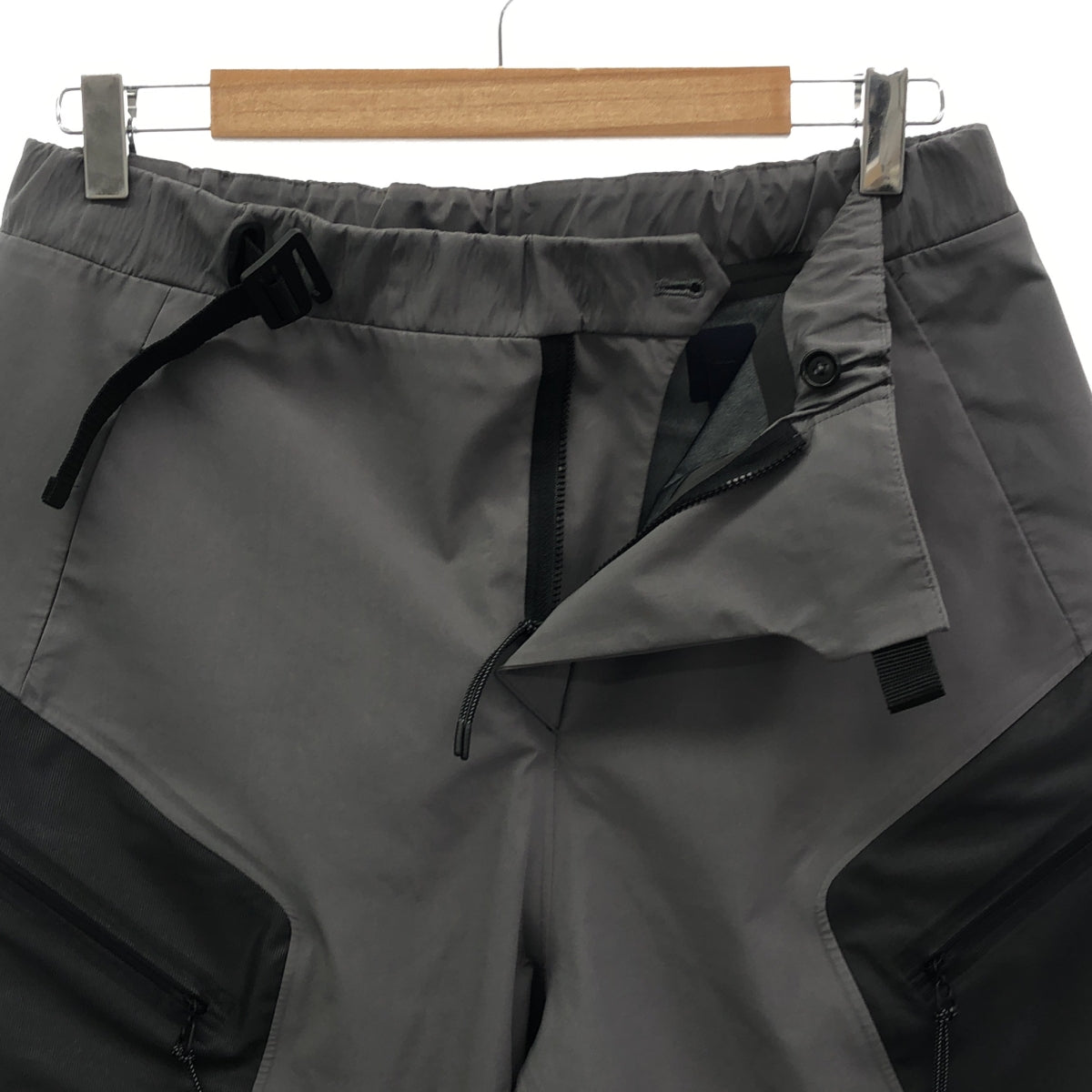 【美品】  J.L-A.L / ジェイラル | Constructivism Pants / コンストラクティビズム パンツ | M | black / gray | メンズ