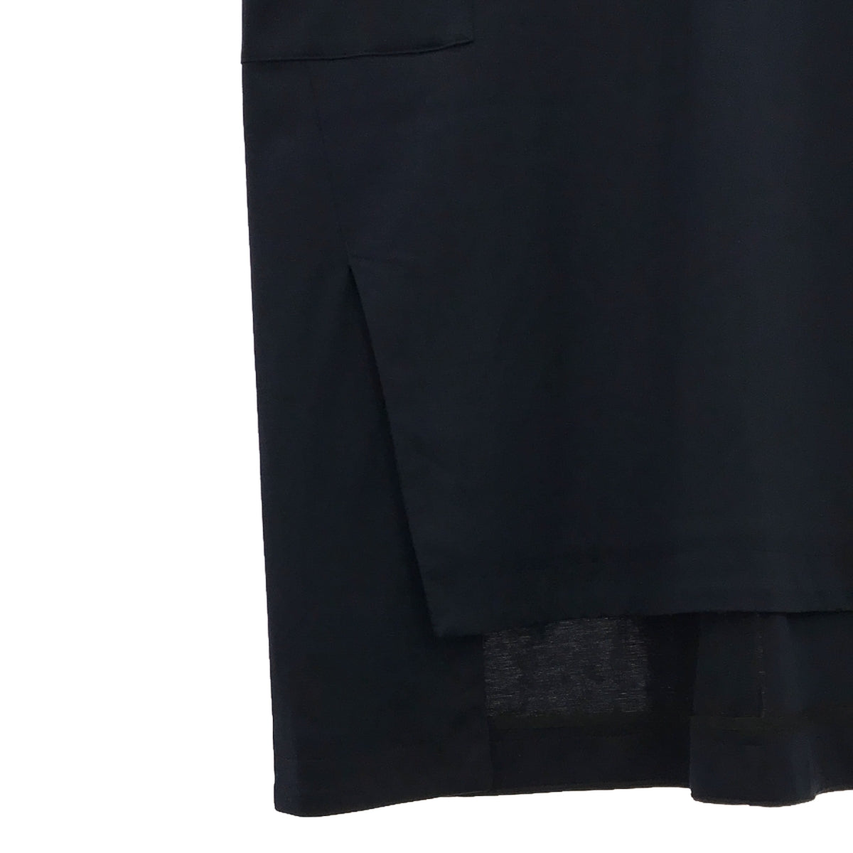 TICCA / 티카 | 수피 마 코튼 V 넥 박스 원피스 | F | 네이비 | 여성