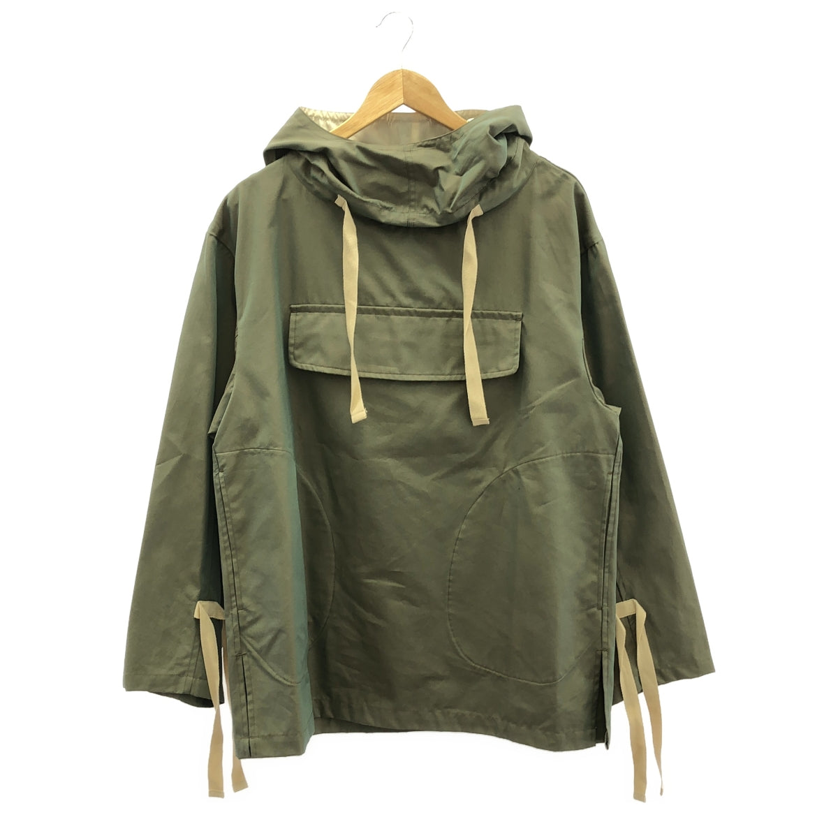 【新品】  prasthana / プラスターナ | hang strings salvage parka | S | カーキ | メンズ