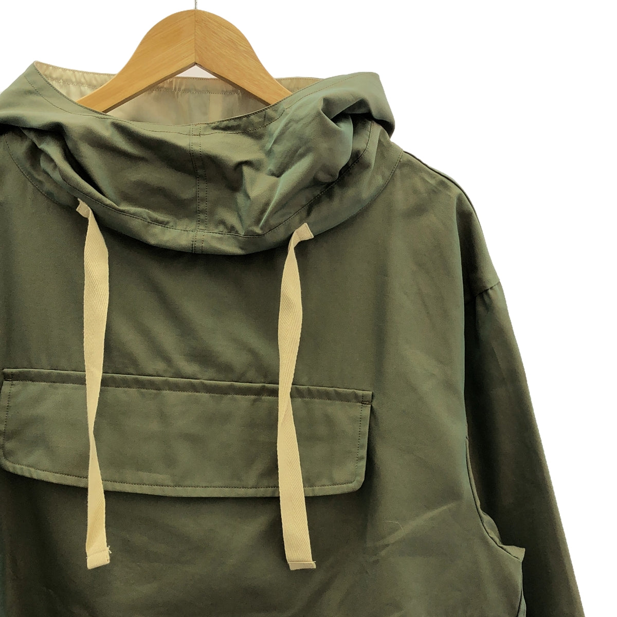 【新品】  prasthana / プラスターナ | hang strings salvage parka | S | カーキ | メンズ