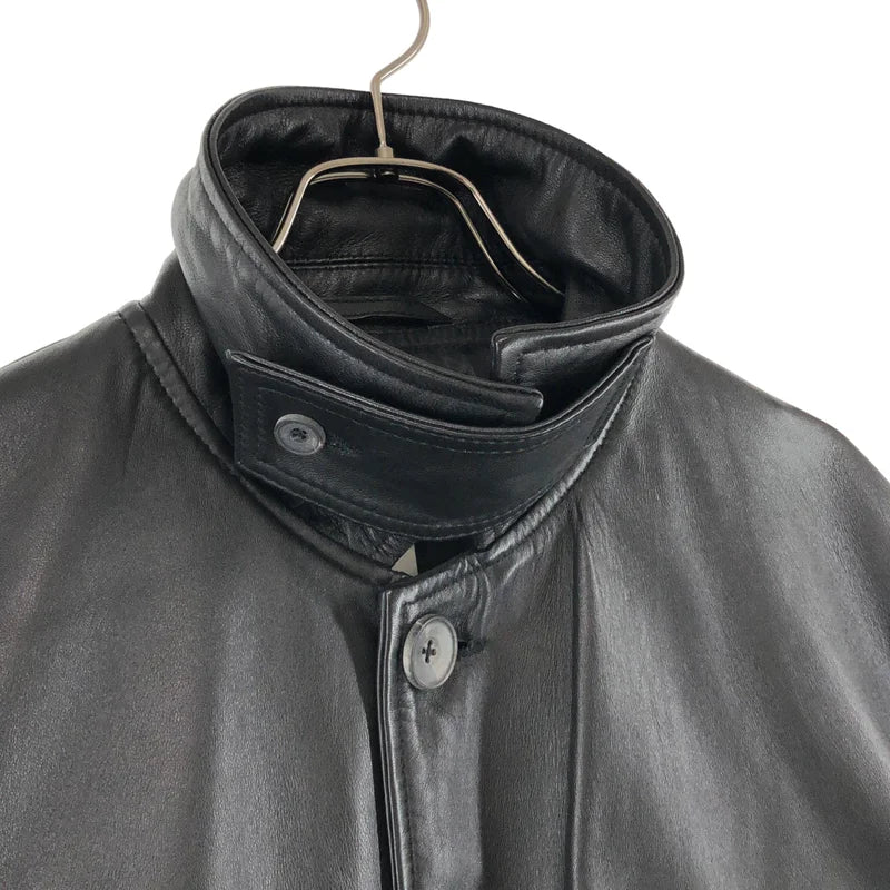 Maison Special / メゾンスペシャル | Sheep Leather Car Coat / シープレザー カーコート | 1 | メンズ