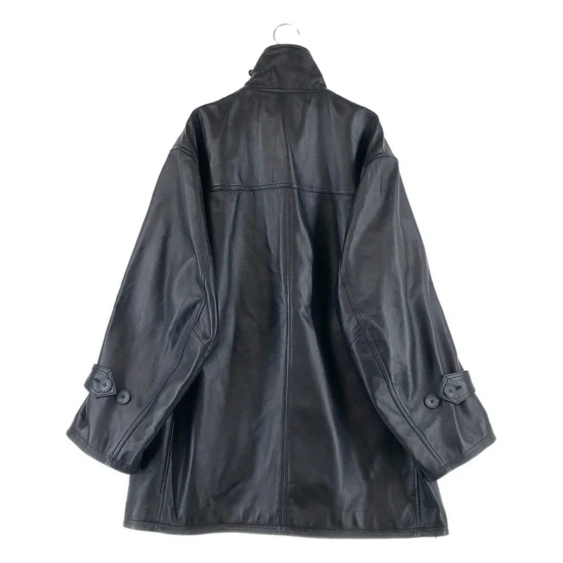 Maison Special / メゾンスペシャル | Sheep Leather Car Coat / シープレザー カーコート | 1 | メンズ