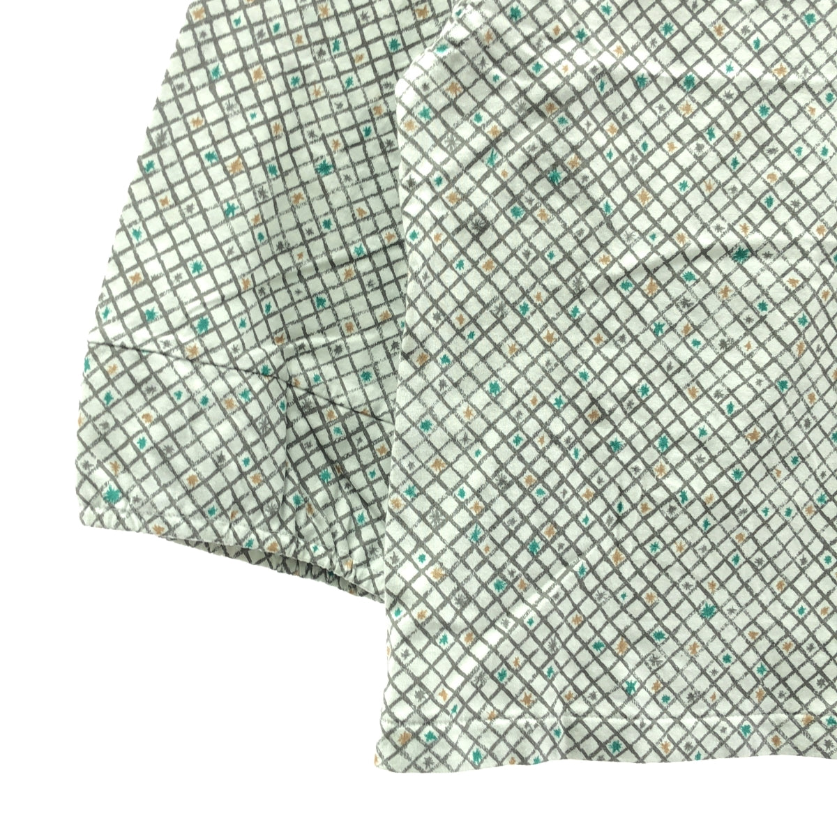 mina perhonen / ミナペルホネン | 2024AW | tuike / トゥイケ 総柄 クルーネック カットソー | 40 | ホワイト/グレー | レディース