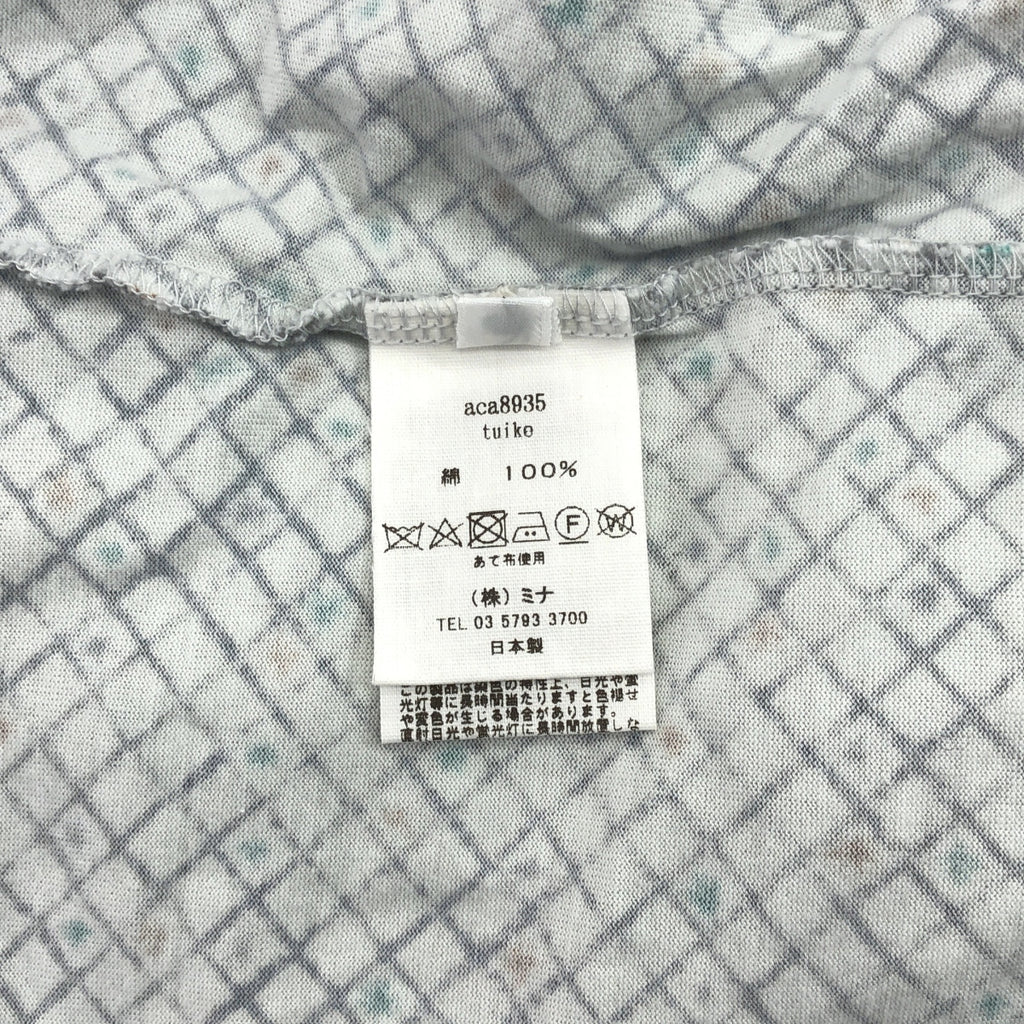 mina perhonen | 2024 秋冬 | tuike 印花圓領上衣 | 尺寸 40 | 女款