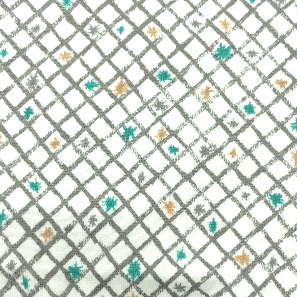 mina perhonen / ミナペルホネン | 2024AW | tuike / トゥイケ 総柄 クルーネック カットソー | 40 | ホワイト/グレー | レディース