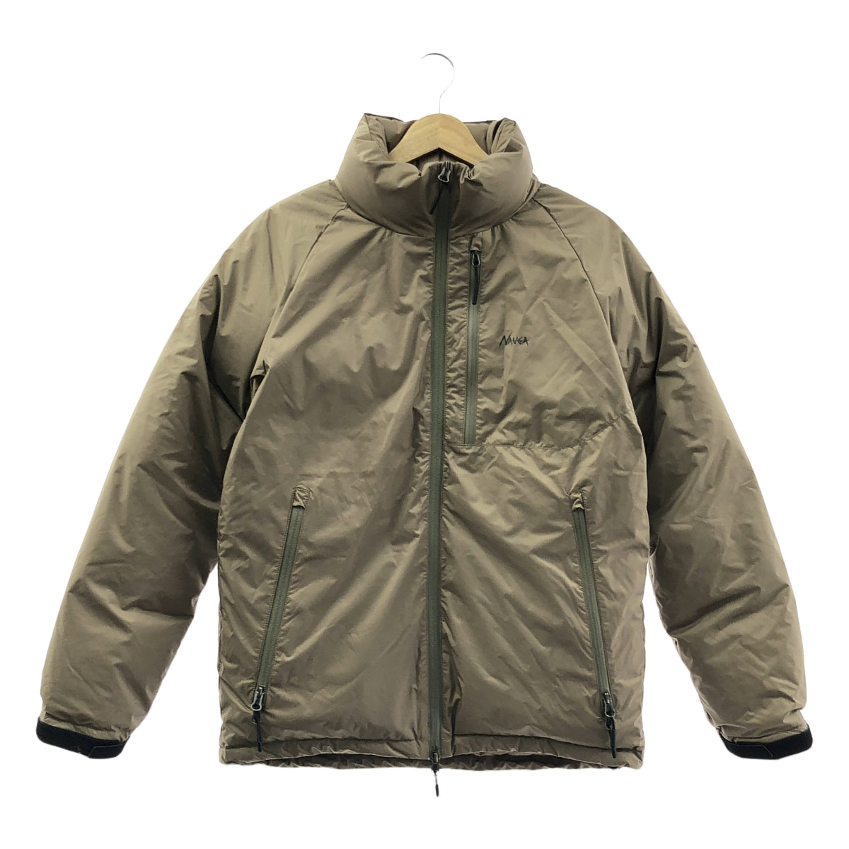 [狀況極佳] NANGA Aurora 羽絨外套 | S 碼 | 卡其色 | 男款