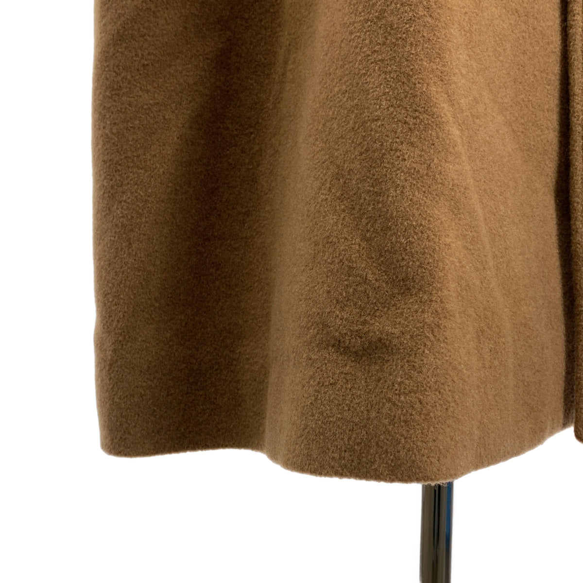 ATON / エイトン | CAMEL MOLESKIN BALMACAAN COAT モールスキン