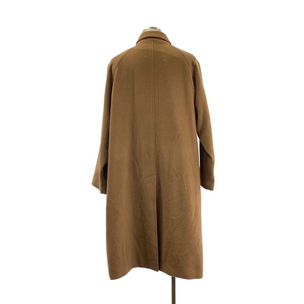 ATON / 에이턴 | CAMEL MOLESKIN BALMACAAN COAT 몰스킨 발마칸 코트 | 6 | 남성