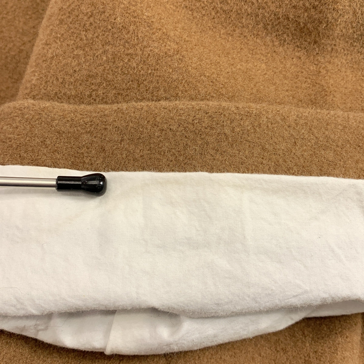 ATON / 에이턴 | CAMEL MOLESKIN BALMACAAN COAT 몰스킨 발마칸 코트 | 6 | 남성