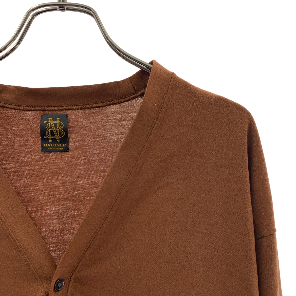 BATONER / バトナー | 2022AW | オーバーシルエット カーディガン | 2 | メンズ