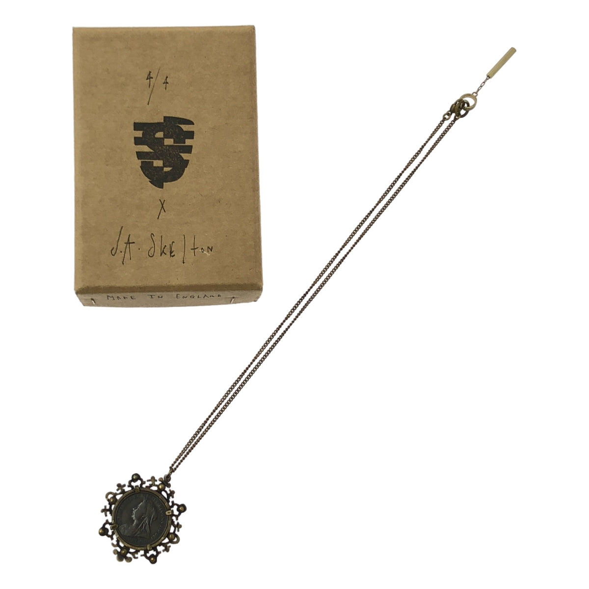 JOHN ALEXANDER SKELTON / 존 알렉산더 해골 | 2024AW | × Slim Barrett / coin necklace / 목걸이 |