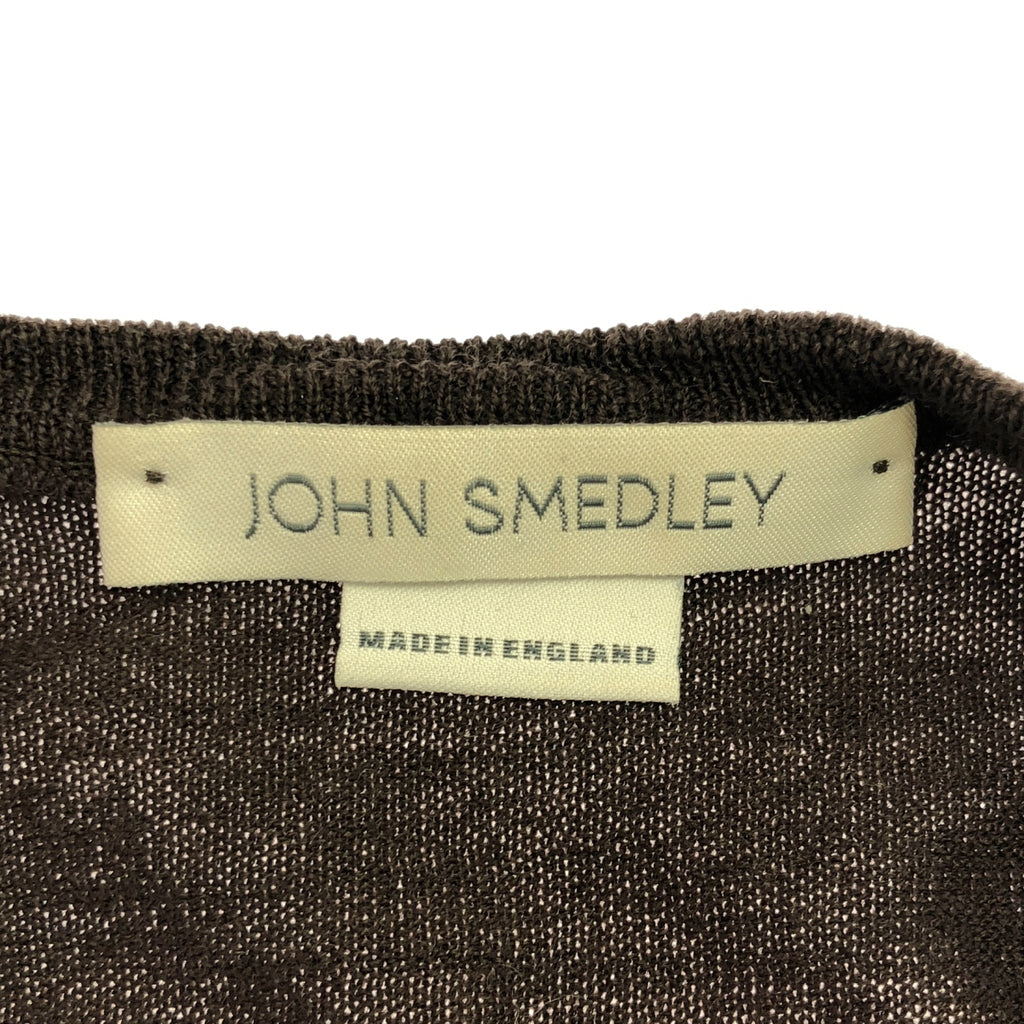 JOHN SMEDLEY / John Smedley | 羊毛針織套頭衫 | M | 棕色 | 男款