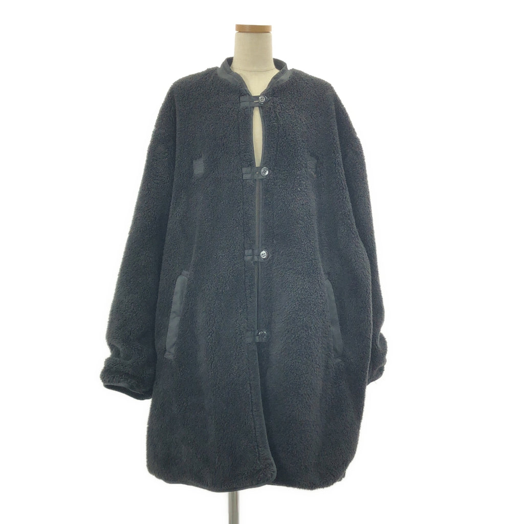 ARMY TWILL / アーミーツイル | 2022AW | リバーシブル ボア ノーカラー オーバー コート | F | レディース