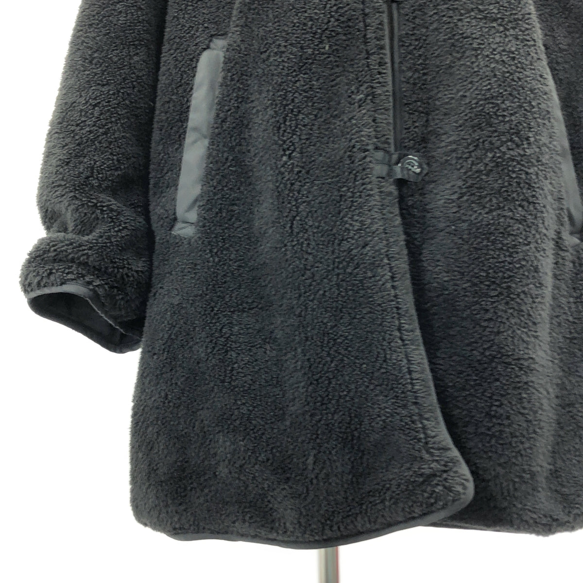 ARMY TWILL / アーミーツイル | 2022AW | リバーシブル ボア ノーカラー オーバー コート | F | レディース