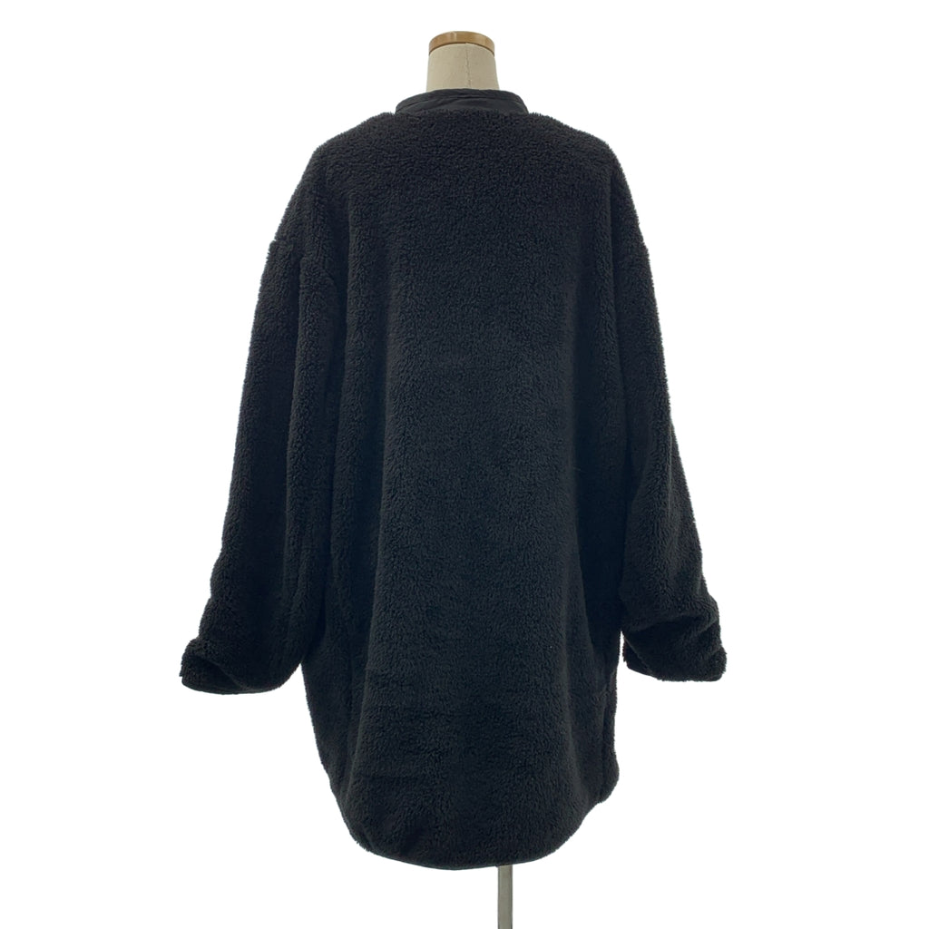 ARMY TWILL / アーミーツイル | 2022AW | リバーシブル ボア ノーカラー オーバー コート | F | レディース