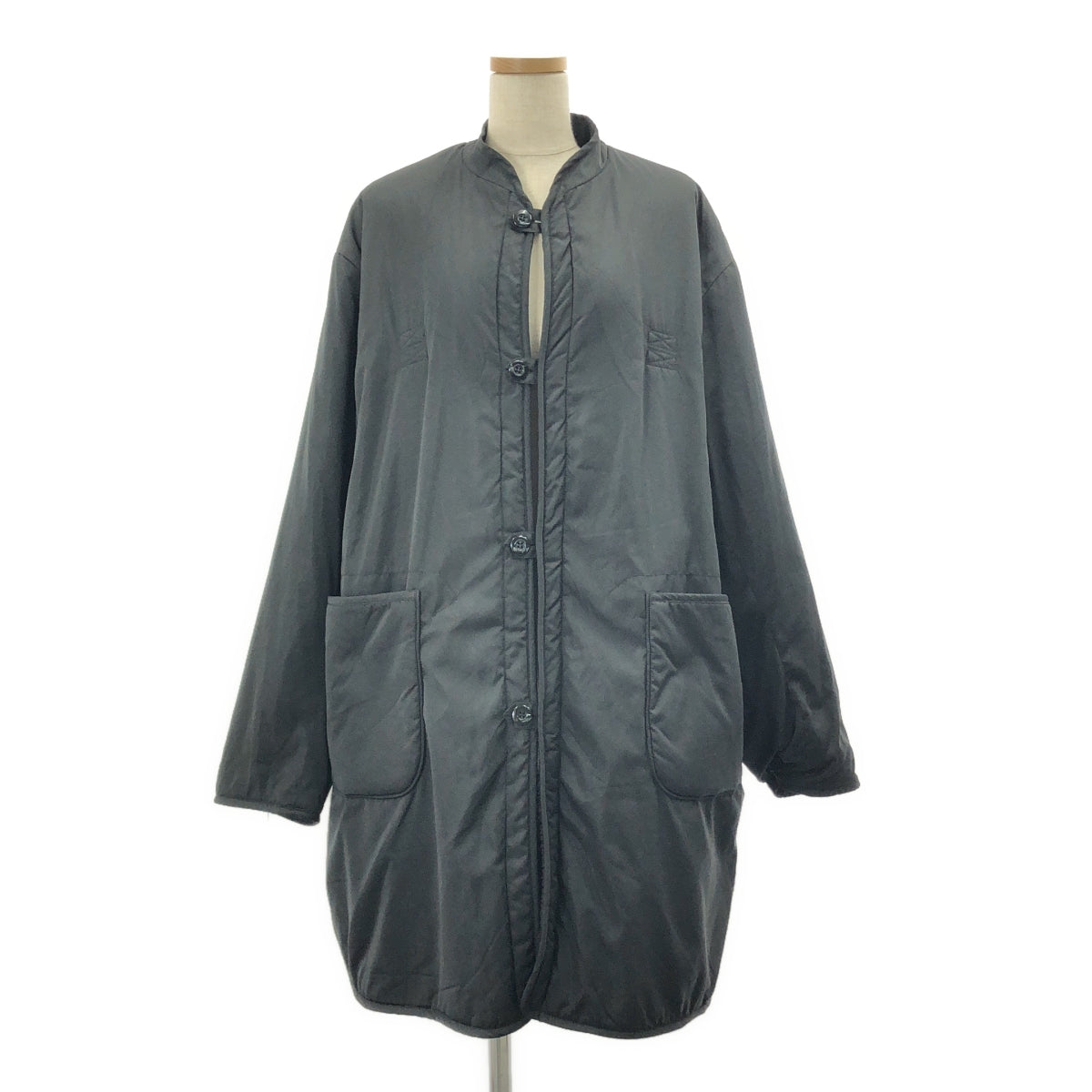 ARMY TWILL / アーミーツイル | 2022AW | リバーシブル ボア ノーカラー オーバー コート | F | レディース