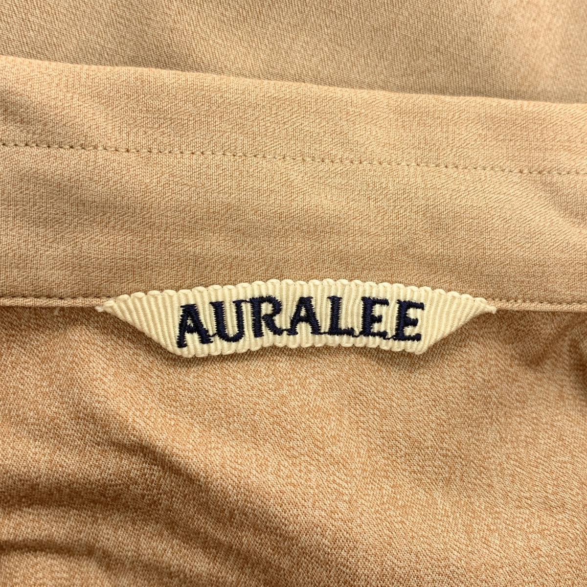 AURALEE / オーラリー | 2023SS | WASHED FINX TWILL BIG SHIRT フィンクスコットン ツイル ビッグシャツ | 3 | ベージュ | メンズ