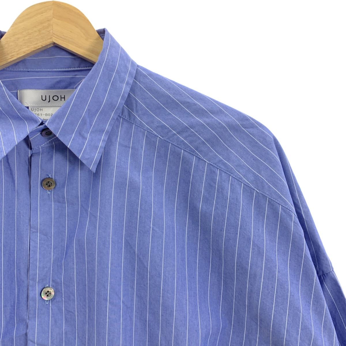 UJOH / ウジョー | Cropped Shirt コットン クロップド シャツ | 2 | レディース