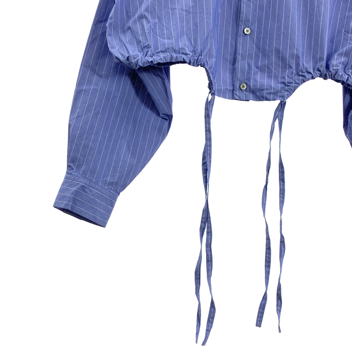 UJOH / ウジョー | Cropped Shirt コットン クロップド シャツ | 2 | レディース