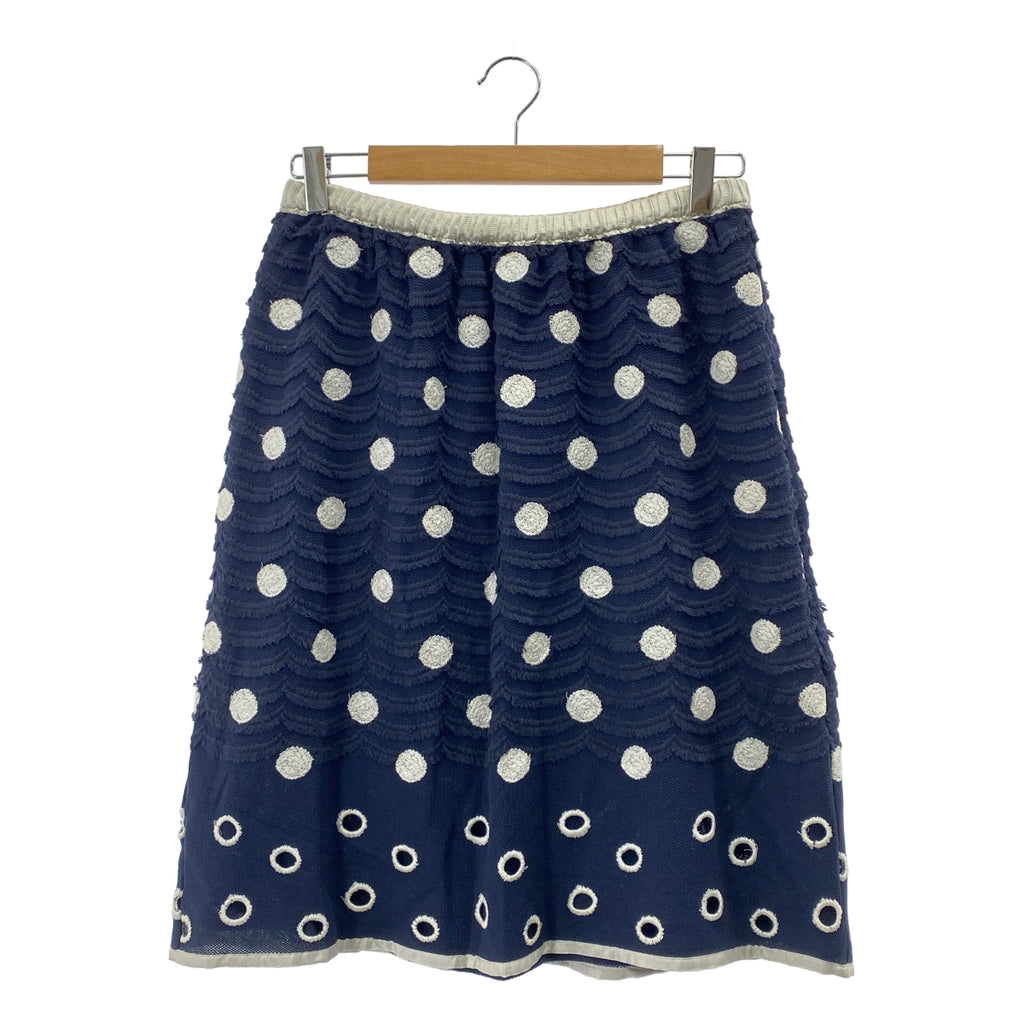 mina perhonen / 미나펠호넨 | lambent / 엠브로이드 웨스트 고무 스커트 | 38 | 여성